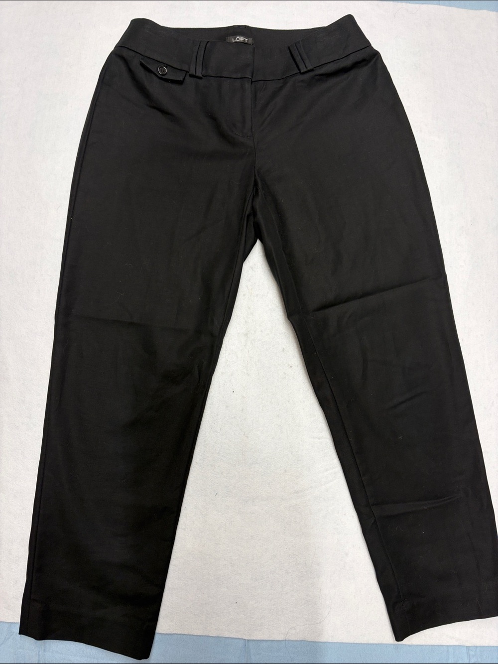 LOFT Black Men's Chinos - Straight Leg